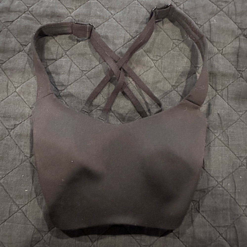 Lululemon black sports bra